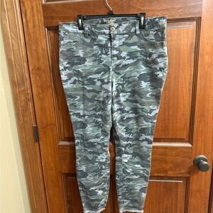 True Craft Camouflage Skinny Jeans